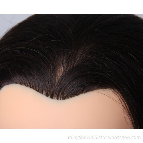 Beauty supply mannequin head human hair 100, african realistic mannequin head